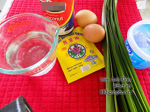 Cách làm thạch lá dứa rừng xanh siêu hot, ai thấy cũng mê - 1