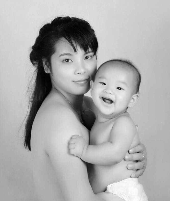 Ảnh bụng mẹ 8x xù xì như xơ mướp sau sinh ai nhìn mà không xót - 3