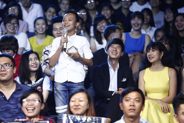 amp;#34;Gái 4 conamp;#34; Minh Hà bất ngờ xuất hiện tại Vietnam Idol Kids cùng ông xã Lý Hải - 4