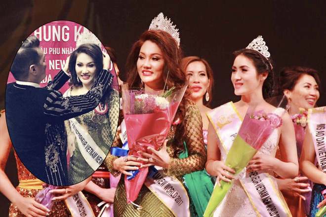 Mr Đàm trao vương miện cho Hoa hậu Doanh nhân Việt Nam thế giới 2017 - 3