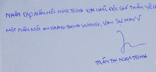 Nhìn chữ viết của Ngọc Trinh ai cũng choáng khi so với chữ viết của Phạm Hương, Elly Trần - 2