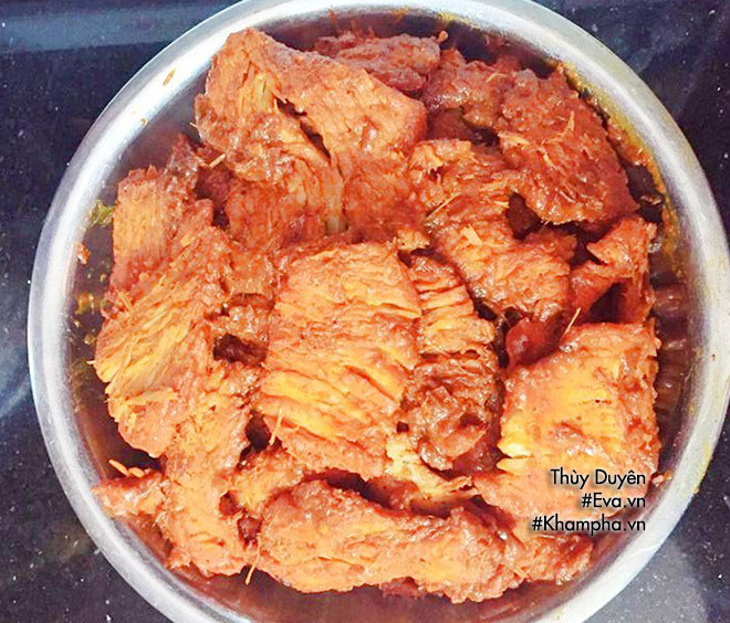 Thử làm thịt lợn giả bò khô miếng nhâm nhi ngày mát trời - 5