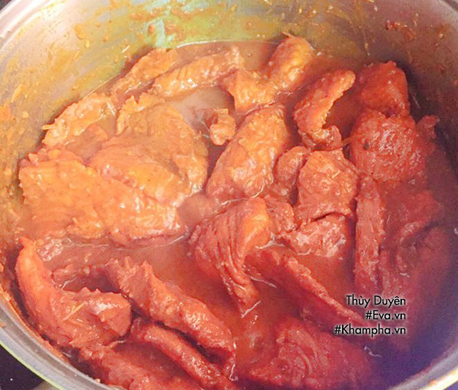 Thử làm thịt lợn giả bò khô miếng nhâm nhi ngày mát trời - 4