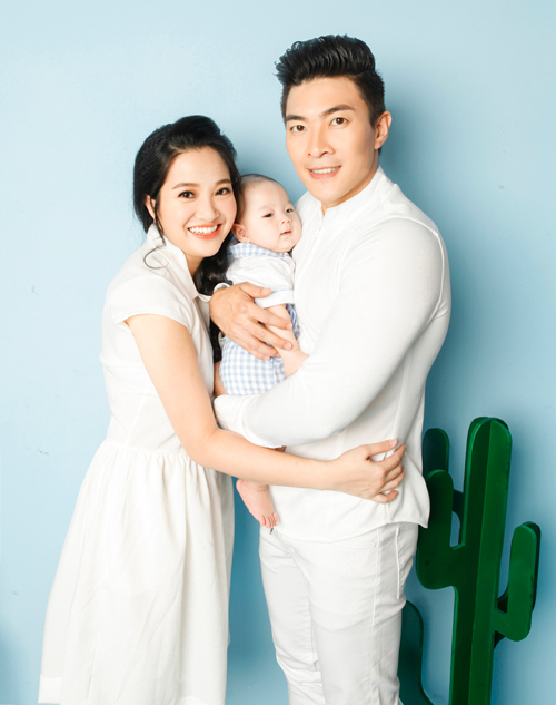 MC Hồng Phượng lần đầu khoe con trai 5 tháng tuổi kháu khỉnh, đáng yêu - 3