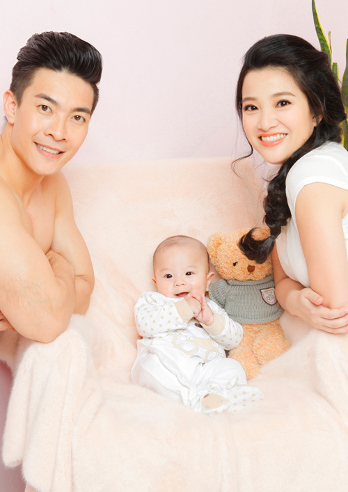 MC Hồng Phượng lần đầu khoe con trai 5 tháng tuổi kháu khỉnh, đáng yêu - 5