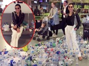 Làng sao - MC Kỳ Duyên “choáng” trước hiện tượng chưa từng thấy: Sân bay ngập rác kinh hoàng