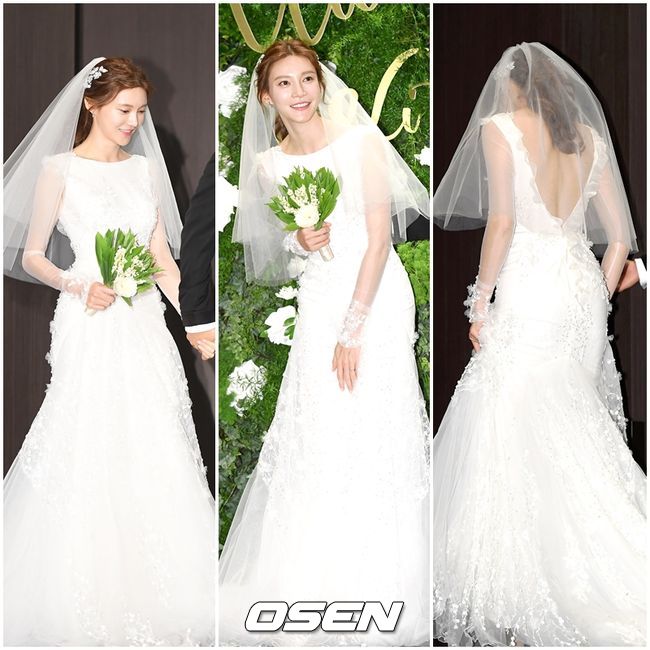 Ngày cưới, mỹ nhân Cha Ye Ryun và tài tử Joo Sang Wook bên nhau amp;#34;ngọt như đườngamp;#34; - 2