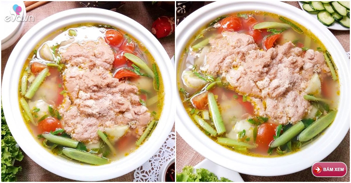 Canh riêu cua khoai sọ vợ nấu thế này chồng nào chả mê