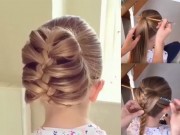 Clip Eva - Tóc tết hoàng gia chống nóng mùa hè cho bé