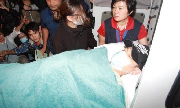 Lục Nhĩ Hào amp;#34;Tân dòng sông ly biệtamp;#34; Cao Hâm suýt chết trên phim trường - 4