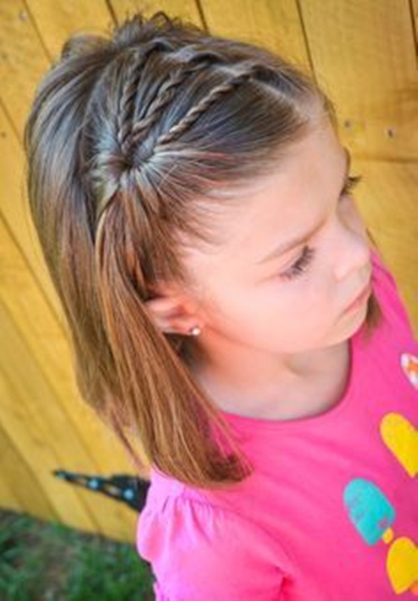 Trọn bộ 20 kiểu tóc mùa hè cho bé gái dễ thực hiện, bé vừa xinh lại vừa mát mẻ - 19
