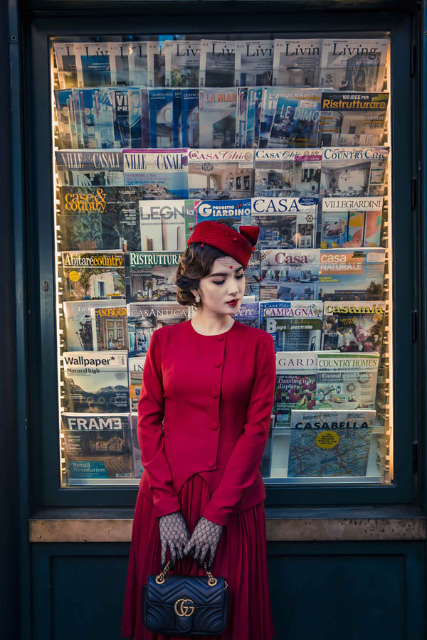 Cô gái đẹp nhất The Face dắt cún đi dạo ở Rome - 2