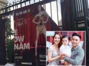 Làng sao - Khánh Thi đau lòng vì pano quảng cáo cho liveshow bị rạch nát