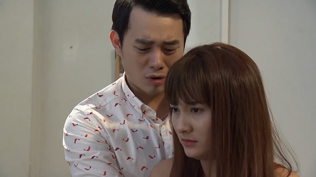 Sống chung với mẹ chồng tập 23: Ác mộng tái diễn, Bảo Thanh lại bị chồng đánh chảy máu mũi - 8