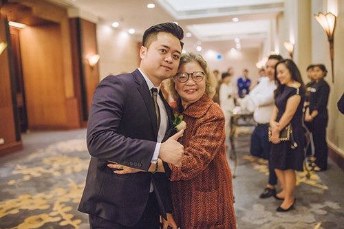 Dàn diễn viên amp;#34;Người phán xửamp;#34; vui vẻ dự tiệc cưới con trai amp;#34;ông trùmamp;#34; Hoàng Dũng - 10