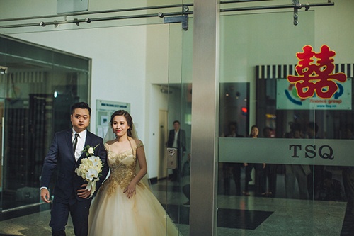 Dàn diễn viên amp;#34;Người phán xửamp;#34; vui vẻ dự tiệc cưới con trai amp;#34;ông trùmamp;#34; Hoàng Dũng - 5