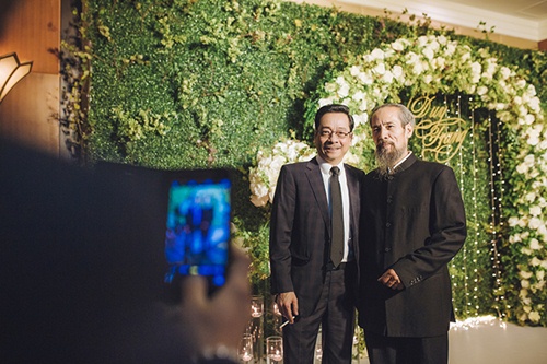 Dàn diễn viên amp;#34;Người phán xửamp;#34; vui vẻ dự tiệc cưới con trai amp;#34;ông trùmamp;#34; Hoàng Dũng - 7