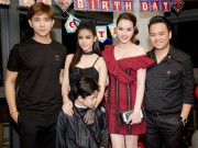 Làng sao - Trang Nhung và ông xã đại gia tình cảm đến dự sinh nhật con trai Trương Quỳnh Anh