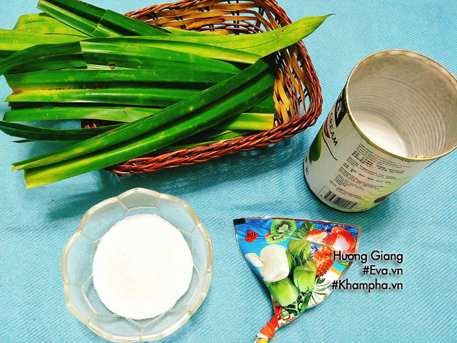 Nóng thế này vào bếp làm ngay bánh thạch cốt dừa lá dứa - 1