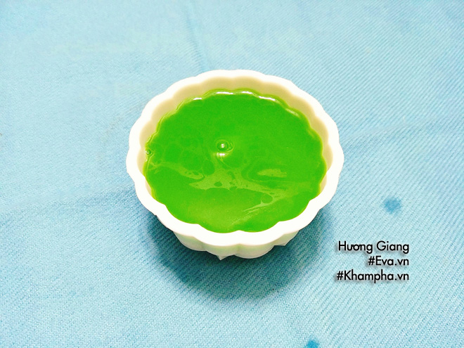 Nóng thế này vào bếp làm ngay bánh thạch cốt dừa lá dứa - 7