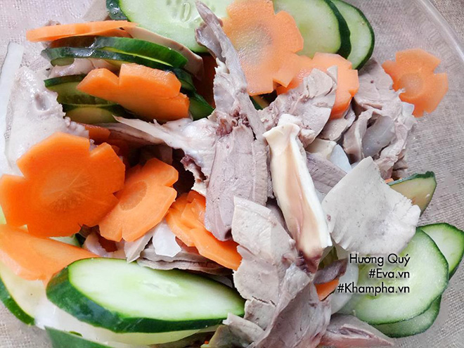 Chiều chồng, vợ vào bếp có ngay món gỏi tim cật ngày hè - 5