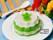 Bếp Eva - Nóng thế này vào bếp làm ngay bánh thạch cốt dừa lá dứa