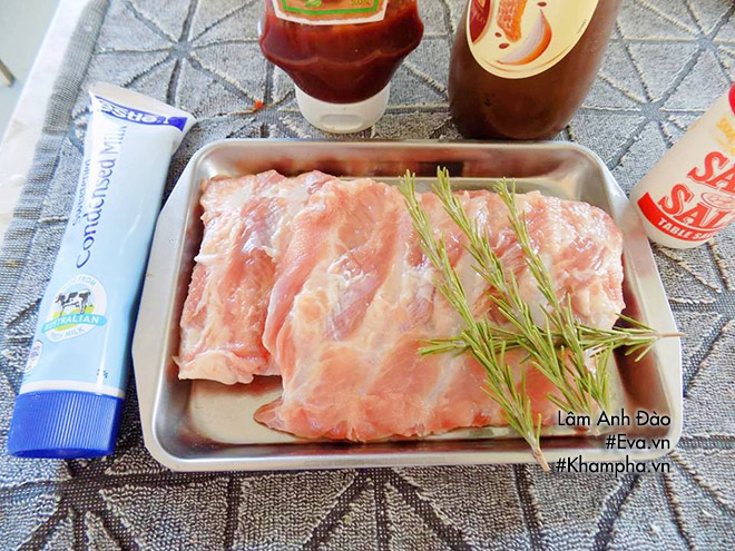 Làm sườn nướng sữa thơm ngon lạ miệng cực hợp cho ngày mưa bất chợt - 1