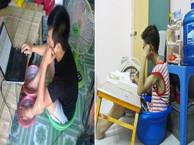 Muôn cách chống nóng bá đạo chỉ có ở Việt Nam