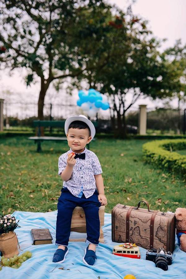 Đang bầu con thứ 2 nhưng Tâm Tít vẫn không quên yêu chiều con trai cả hết mực thế này - 12