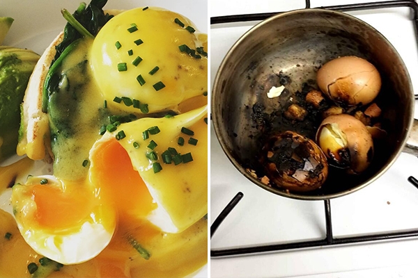 Chăm người yêu ốm, cô gái xinh đẹp nấu nồi cháo sườn khiến chàng trai vừa ăn vừa mếu - 4