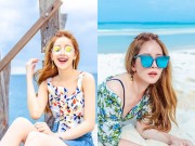 Làng sao - Vắng Gil Lê, Chi Pu màu mè, sặc sỡ, một mình "du hí" Campuchia