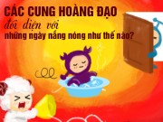 Eva tám - Xem cách "trốn nóng" của các cung hoàng đạo, biết ngay tính cách đặc trưng của mỗi người