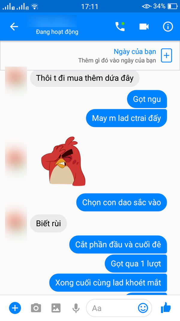 Dạy bạn trai gọt dứa qua tin nhắn, cô gái cười đau ruột vì “thế này bao giờ mới lấy được vợ” - 1