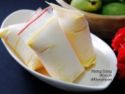 Bếp Eva - Trổ tài làm kem túi sữa chua xoài, người lớn trẻ nhỏ đều mê