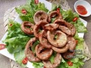 Bếp Eva - Lòng heo chiên cay làm món nhậu lai rai cho chồng