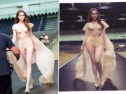 Thời trang - Một lần nữa Ngọc Trinh lại bị "bóc" khi ảnh chưa chỉnh sửa lọt ra ngoài