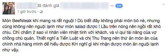 Quán mới khai trương, Thu Trang Tiến Luật đã đau đầu vì bị khách lên mạng amp;#34;tốamp;#34; thế này - 6