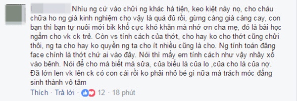 Dân mạng tranh cãi amp;#34;nảy nửaamp;#34; chuyện con dâu bức xúc vì lọ mật ong bé xíu bà nội gửi chăm cháu - 3