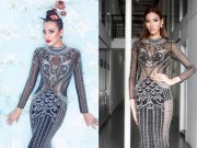 Thời trang - The Face Việt Nam: Diện lại váy của Hoàng Thùy, thí sinh team Lan Khuê có đẹp hơn?