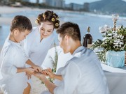 Làm mẹ - Không phải Thanh hay Sơn, Vân hoá ra đã làm mẹ và lộ ảnh cưới đẹp như mơ với hai "trai lạ" này đây