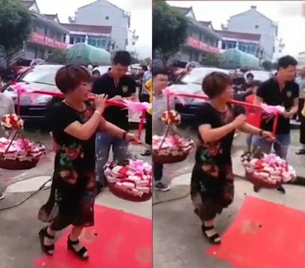 Chú rể chơi trội, gánh hơn 3,5 tỷ đồng đến xin dâu khiến quan khách choáng váng - 2