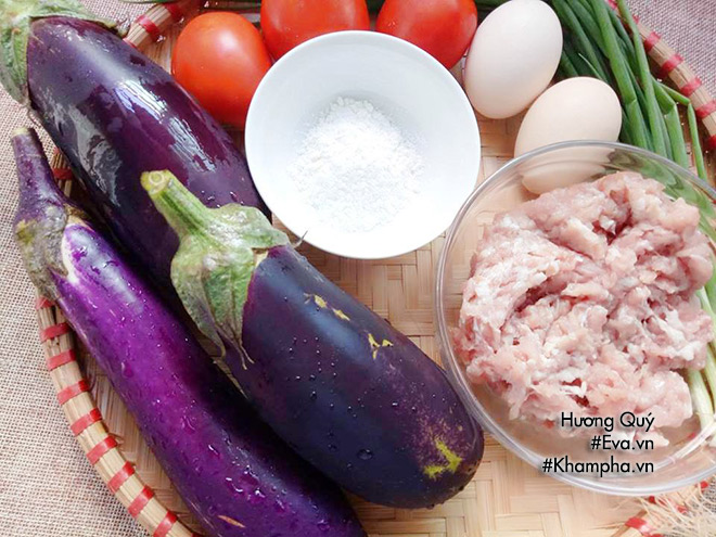 Trổ tài làm cà tím nhồi thịt sốt, món ngon đưa cơm vèo vèo - 1