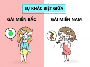 Eva tám - Sự khác biệt không thể chối cãi giữa con gái miền Bắc và miền Nam