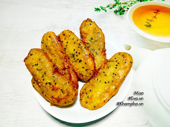 Làm bánh chuối chiên vừng kiểu này, đảm bảo hương bay thơm lừng khắp xóm - 9