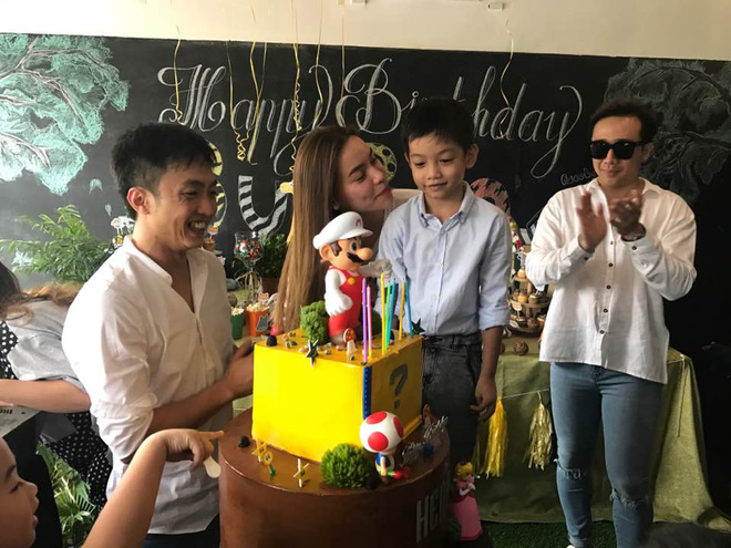 [Video] Hồ Ngọc Hà, Cường Đô La cùng Trấn Thành hội ngộ trong tiệc sinh nhật Subeo - 2