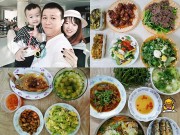 Bếp Eva - Ở nhà chăm con, cô vợ khoe mâm cơm 2 người lớn 120 nghìn, ngày nào cũng "linh đình như tiệc"