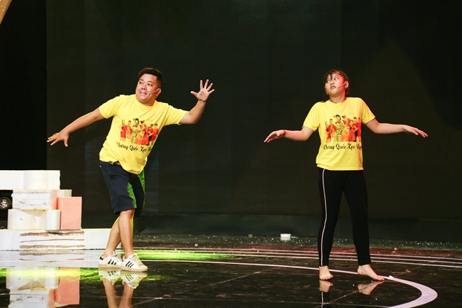 Ốc Thanh Vân, Đại Nghĩa trưng đầy lá lên người khi ngồi ghế giám khảo - 8