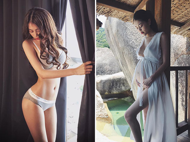 9x sở hữu vòng eo 56 khi mang bầu vẫn khiến chị em phát hờn vì quá đẹp