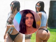 Làng sao - Vòng 3 sần sùi, xấu xí, Kim Kardashian khẳng định bị "chơi xấu"