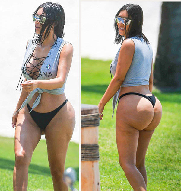 Vòng 3 sần sùi, xấu xí, Kim Kardashian khẳng định bị amp;#34;chơi xấuamp;#34; - 2